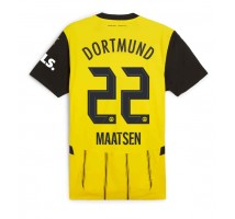 Borussia Dortmund Ian Maatsen #22 Koszulka Podstawowa 2024-25 Krótki Rękaw