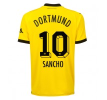 Borussia Dortmund Jadon Sancho #10 Koszulka Podstawowa 2023-24 Krótki Rękaw