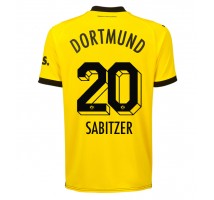 Borussia Dortmund Marcel Sabitzer #20 Koszulka Podstawowa 2023-24 Krótki Rękaw