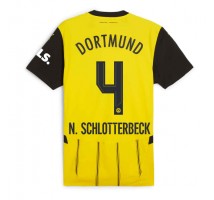 Borussia Dortmund Nico Schlotterbeck #4 Koszulka Podstawowa 2024-25 Krótki Rękaw