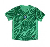 Brazylia Bramkarskie Koszulka Wyjazdowa Copa America 2024 Krótki Rękaw