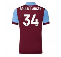 Burnley Jacob Bruun Larsen #34 Koszulka Podstawowa 2023-24 Krótki Rękaw