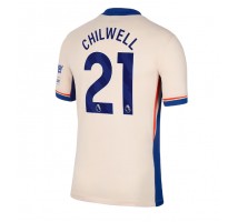 Chelsea Ben Chilwell #21 Koszulka Wyjazdowa 2024-25 Krótki Rękaw