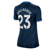 Chelsea Conor Gallagher #23 Koszulka Wyjazdowa damskie 2023-24 Krótki Rękaw