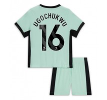 Chelsea Lesley Ugochukwu #16 Koszulka Trzecia dzieci 2023-24 Krótki Rękaw (+ krótkie spodenki)