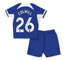 Chelsea Levi Colwill #26 Koszulka Podstawowa dzieci 2023-24 Krótki Rękaw (+ krótkie spodenki)