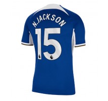 Chelsea Nicolas Jackson #15 Koszulka Podstawowa 2023-24 Krótki Rękaw