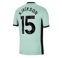 Chelsea Nicolas Jackson #15 Koszulka Trzecia 2023-24 Krótki Rękaw