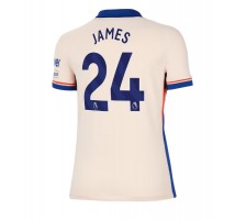 Chelsea Reece James #24 Koszulka Wyjazdowa damskie 2024-25 Krótki Rękaw