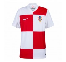 Chorwacja Koszulka Podstawowa ME 2024 Krótki Rękaw