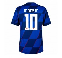 Chorwacja Luka Modric #10 Koszulka Wyjazdowa ME 2024 Krótki Rękaw
