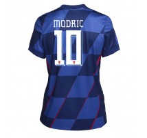 Chorwacja Luka Modric #10 Koszulka Wyjazdowa damskie ME 2024 Krótki Rękaw