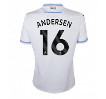 Crystal Palace Joachim Andersen #16 Koszulka Wyjazdowa 2023-24 Krótki Rękaw