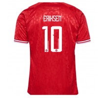 Dania Christian Eriksen #10 Koszulka Podstawowa ME 2024 Krótki Rękaw