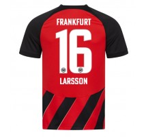 Eintracht Frankfurt Hugo Larsson #16 Koszulka Podstawowa 2023-24 Krótki Rękaw