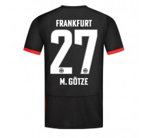 Eintracht Frankfurt Mario Gotze #27 Koszulka Wyjazdowa 2024-25 Krótki Rękaw