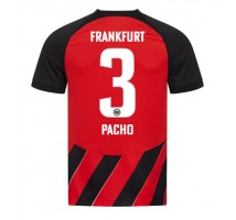 Eintracht Frankfurt Willian Pacho #3 Koszulka Podstawowa 2023-24 Krótki Rękaw