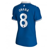 Everton Amadou Onana #8 Koszulka Podstawowa damskie 2023-24 Krótki Rękaw