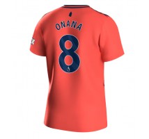 Everton Amadou Onana #8 Koszulka Wyjazdowa 2023-24 Krótki Rękaw