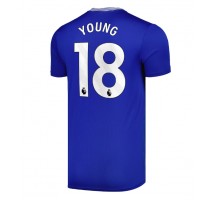 Everton Ashley Young #18 Koszulka Podstawowa 2024-25 Krótki Rękaw