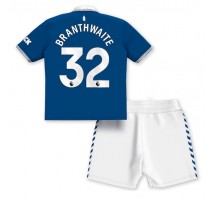 Everton Jarrad Branthwaite #32 Koszulka Podstawowa dzieci 2023-24 Krótki Rękaw (+ krótkie spodenki)