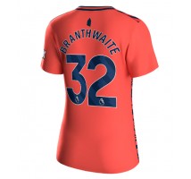 Everton Jarrad Branthwaite #32 Koszulka Wyjazdowa damskie 2023-24 Krótki Rękaw