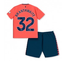 Everton Jarrad Branthwaite #32 Koszulka Wyjazdowa dzieci 2023-24 Krótki Rękaw (+ krótkie spodenki)