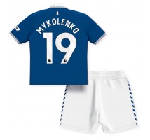 Everton Vitaliy Mykolenko #19 Koszulka Podstawowa dzieci 2023-24 Krótki Rękaw (+ krótkie spodenki)