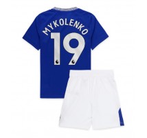 Everton Vitaliy Mykolenko #19 Koszulka Podstawowa dzieci 2024-25 Krótki Rękaw (+ krótkie spodenki)