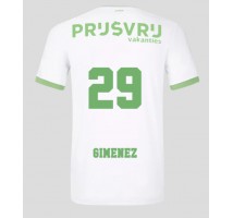 Feyenoord Santiago Gimenez #29 Koszulka Trzecia 2023-24 Krótki Rękaw