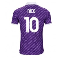 Fiorentina Nicolas Gonzalez #10 Koszulka Podstawowa 2023-24 Krótki Rękaw