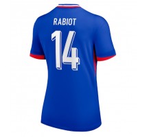 Francja Adrien Rabiot #14 Koszulka Podstawowa damskie ME 2024 Krótki Rękaw