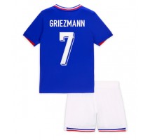 Francja Antoine Griezmann #7 Koszulka Podstawowa dzieci ME 2024 Krótki Rękaw (+ krótkie spodenki)