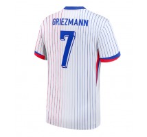 Francja Antoine Griezmann #7 Koszulka Wyjazdowa ME 2024 Krótki Rękaw