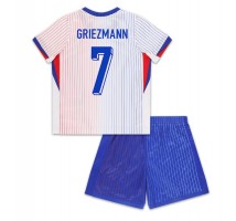 Francja Antoine Griezmann #7 Koszulka Wyjazdowa dzieci ME 2024 Krótki Rękaw (+ krótkie spodenki)