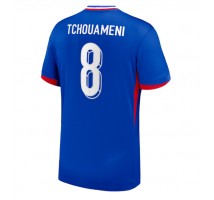Francja Aurelien Tchouameni #8 Koszulka Podstawowa ME 2024 Krótki Rękaw