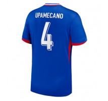 Francja Dayot Upamecano #4 Koszulka Podstawowa ME 2024 Krótki Rękaw