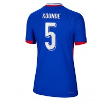 Francja Jules Kounde #5 Koszulka Podstawowa damskie ME 2024 Krótki Rękaw