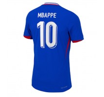 Francja Kylian Mbappe #10 Koszulka Podstawowa ME 2024 Krótki Rękaw