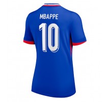 Francja Kylian Mbappe #10 Koszulka Podstawowa damskie ME 2024 Krótki Rękaw
