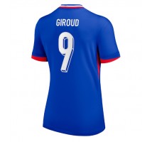 Francja Olivier Giroud #9 Koszulka Podstawowa damskie ME 2024 Krótki Rękaw