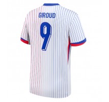 Francja Olivier Giroud #9 Koszulka Wyjazdowa ME 2024 Krótki Rękaw