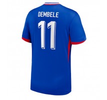 Francja Ousmane Dembele #11 Koszulka Podstawowa ME 2024 Krótki Rękaw