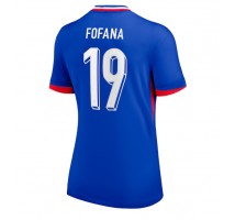 Francja Youssouf Fofana #19 Koszulka Podstawowa damskie ME 2024 Krótki Rękaw