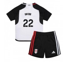 Fulham Alex Iwobi #22 Koszulka Podstawowa dzieci 2023-24 Krótki Rękaw (+ krótkie spodenki)