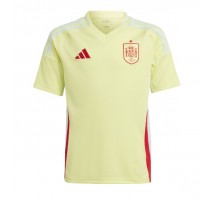 Hiszpania Koszulka Wyjazdowa ME 2024 Krótki Rękaw