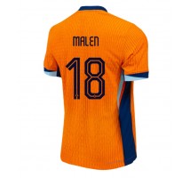 Holandia Donyell Malen #18 Koszulka Podstawowa ME 2024 Krótki Rękaw