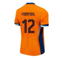 Holandia Jeremie Frimpong #12 Koszulka Podstawowa ME 2024 Krótki Rękaw