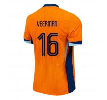 Holandia Joey Veerman #16 Koszulka Podstawowa ME 2024 Krótki Rękaw