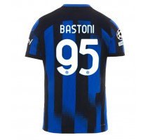 Inter Milan Alessandro Bastoni #95 Koszulka Podstawowa 2023-24 Krótki Rękaw